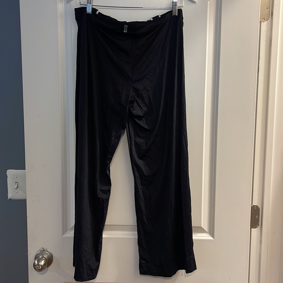 Bleu Rod Beattie size small black full leg height waist sailor button pants - Picture 3 of 3